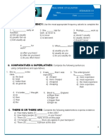 Adverbs of Frequency:: Real Scene 1 Evaluation Name Scenarios 5-8 Date: Code