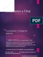 Enséñanos A Orar