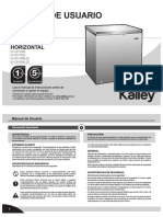 Congelador Kalley K-CH100L