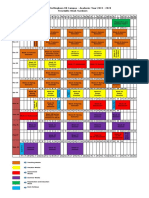 University of Nottingham UK Campus - Academic Year 2019 - 2020 Timetable Week Numbers