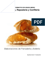 Apuntes Panaderia. Alumnado. 1 Evaluación PDF