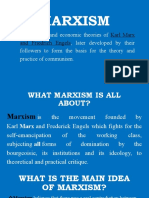 Marxism: Karl Marx and Friedrich Engels