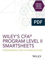 DA4675 CFA Level II SmartSheet 2020 PDF