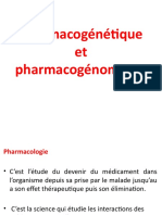 Cours 1 Pharmacogenetique Et Pharmacogenomique