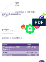 Sources of Finance Available To Irish Smes and How To Access Them