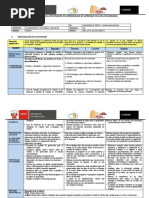 Planificador Aprendo en Casa - SEMANA 20