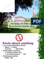 Smoking: It's Effects On Heart Disease and The Body