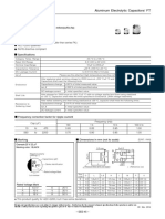 Aluminum Electrolytic Capacitors/ FT Surface Mount Type: Features