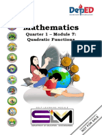 Final MATH 9 Q1 Module 7 Quadratic Functions