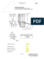 Appendix C - Calculation of Face Bolt