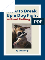 How To Break Up A Dog Fight: Without Getting Hurt!