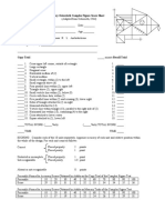 Rey-Osterrieth Complex Figure Score Sheet