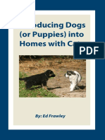 Introducing Dogs (Or Puppies) Into Homes With Cats: By: Ed Frawley