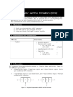 Bipolar Junction Transistors (BJTS) :: 1. Objectives