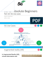 5G For Absolute Beginners: Part 10: 5G Use Cases