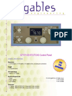 G7131-02 ATC/TCAS Control Panel: FAA TSO Approve D