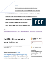 KA2284 Stereo Audio Level Indicator: Search This Site