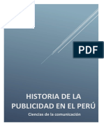 Historia de La Publicidad en El Peru Folder
