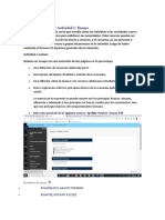 Actividad de Economia