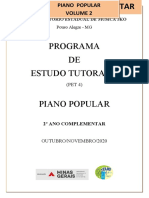 PET 8º ANO - Piano Popular - VOL - IV