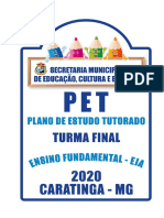 EJA - TURMA FINAL - MÓDULO I - 1 e 2 SEMANA