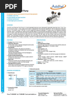 Low Pressure Test Pump Additel 901: Generate 6 Psi (0.4 Bar) Vacuum To 6 Psi (0.4 Bar) Pressure