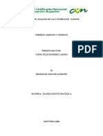 TRABAJO DE ANALISIS DE LAS 5 FUERZAS DE PORTER de Johnson % Johnson