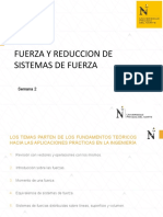 Semana 2 Fuerza y Reduccion Vectores