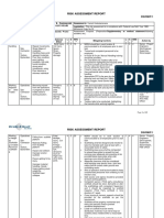 RA of Chlorination & Disinfection of Domestic Water Supply System