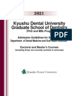 Kyushu Dental University Graduate School of Dentistry