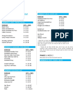 Workout Program: Shortcut To Size