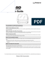 Documentation Included With The Machine: DWX-50 Setup & Maintenance Guide