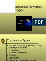 Thermochemical Conversion Technologies