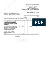 Parallel Assessment Module 1 TOS