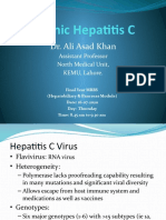 Chronic Hepatitis C: Dr. Ali Asad Khan