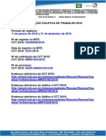 SINDIGEL CONVENÇÃO COLETIVA DE TRABALHO 2018 H. Extras