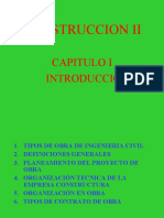 Construccion Ii-Cap I - Introduccion