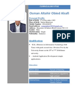 Osman Altahir Obied Alsafi: Personal Profile