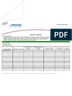 My Praxis™ Study Plan: Praxis Test Name: Praxis Test Code