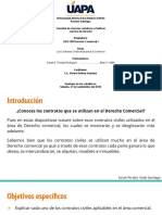 Tarea V de Derecho Comercial I PDF