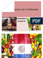 Administración de La Publicidad - Unidad 4 - Marketing III