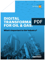 Digital Transformation For Oil and Gas PDF