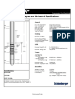 9-1/2in CDR : Fishing Diagram and Mechanical Specifications