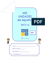 Mis Unidades de Espanol 20132014 Nivel A21 PDF