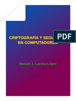 Criptografía y Seguridad en Computadores (Epígrafe 9, Cap 3) - Manuel J. Lucena Lopez PDF