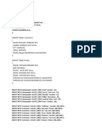 Snum Number (10) Primary Key, Sname Varchar2 (40) Not Null City Char (40, COMM NUMBER (10,2) )