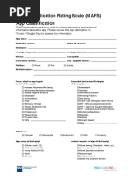 Mobile Application Rating Scale (MARS) App Classification