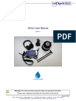 Dxmic User Manual: Warning: This Manual Contains Important Safety and Operating Information