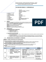 Silabo Neurociencias y Aprendizaje 