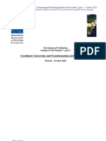 Coordinate Conversions and Transformatios Including Formulas